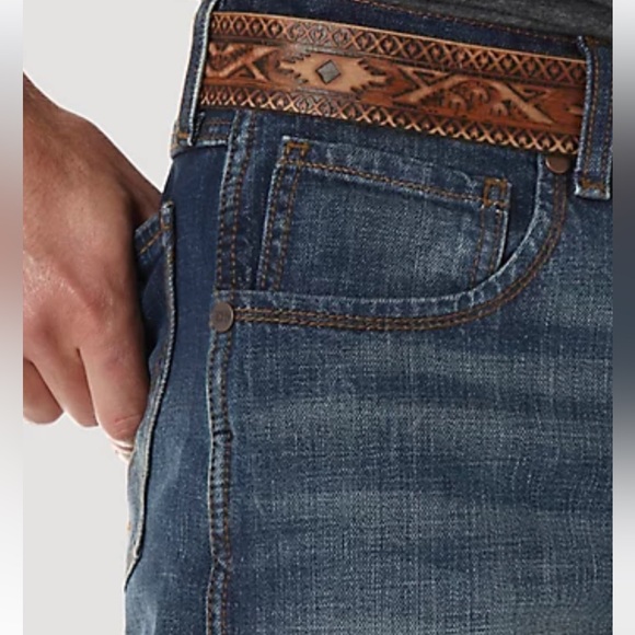 JLN Men’s Wranglers Retro Relaxed Boot Jeans. - Picture 6 of 11